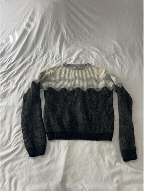 ASOS Oversized Sweater Womens Cream Crewneck   Size Small 130